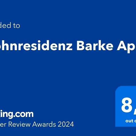 Apartmán Wohnresidenz Barke App. 19